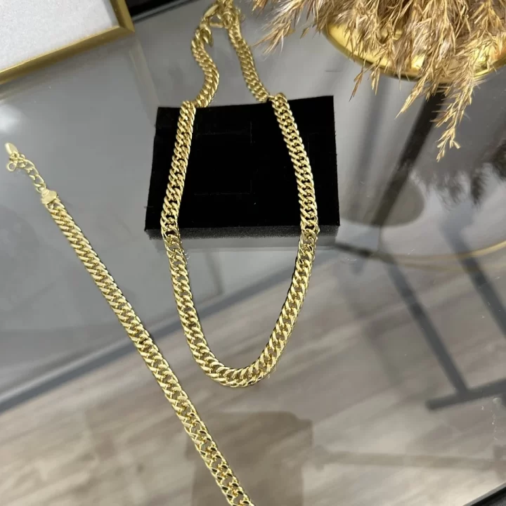 XP Gold Basic Kolye-Bileklik Kombini