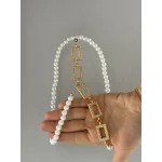 İncili 5’li Gram Altınlık Y Kolye