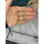 22 Ayar 3 mm Burgu Kolye (60 cm)