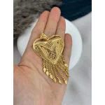 22 Ayar Hint Kalbi Kolye Ucu