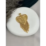22 Ayar Hint Kalbi Kolye Ucu