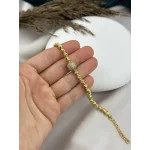22 ayar Taşlı Dorika Bileklik