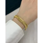 22 Ayar Zarif Başak Model Bileklik
