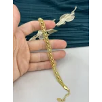 22 Ayar Zarif Örgü Dorika Bileklik