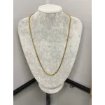 Çelik 4 mm Burgu Kolye (60 cm)