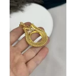 22 Ayar Yarım Altınlık Dorikali Lale Kolye Ucu