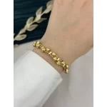 22 Ayar Dorikalı Geçişli Bileklik