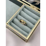 Üç Renk Geçişli Çelik Yüzük