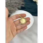 22 Ayar Dorikalı Çeyrek Kolye Ucu