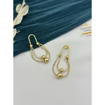 Topçuklu Sarkıt Küpe (kaynak yeri belirgin=Hafif Kusurlu)