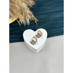 Renkli Kelebekli Çelik Çocuk Küpesi