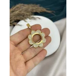 22 Ayar Çiçek Kolye Ucu