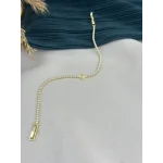 Gold Marka Detaylı Suyolu Bileklik (17 cm)