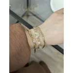 Xuping Gold Taşli Bileklik Kombini
