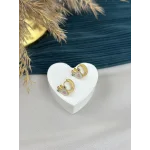 Renkli Prenses Tacı Çocuk Küpe