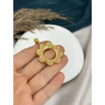 22 Ayar Yonca Çeyreklik Kolye Ucu