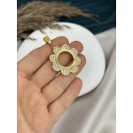 22 Ayar Yonca Çeyreklik Kolye Ucu