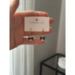 Çocuk Sallantılı Kuromi Küpe