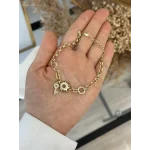 Kalpli Anahtar Charmli XP Bileklik (16+3 cm)