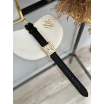 Siyah Deri Kordon Dikdörtgen Saat