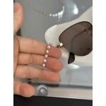 İncili Çelik Gözlük Zinciri