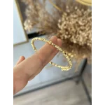 Dorikali  Lazer kesim Altigen Detaylı Kelepçe Bileklik