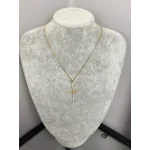 Çelik Elif-Anka Kuşu Kolye (40+5 cm)