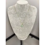 Çelik Mavi Mineli Kuzey Yıldızı Kolye (40+5 cm)