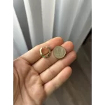 Çocuk Minimal Altıgen Model  XP  Halka Küpe