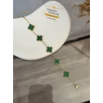 Çelik Marka Model Yeşil Yonca Bileklik