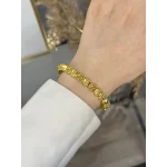 22 Ayar Telkari İşlemeli Topçuk Kelepçe Bilezik (6.0 cm)