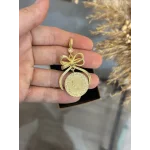 22 Ayar Fiyonk Kolye Ucu (Yarım Altınlı)