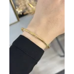 22 Ayar Kesme Başak Ajda Bilezik