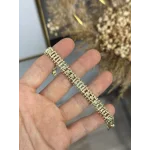 XP Gold Dorikali Hasir Taşlı Bileklik (17+2 cm)