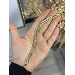 XP Gold Dorikali Hasir Taşlı Bileklik (17+2 cm)