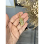 22 Ayar Külçe Kolye Ucu