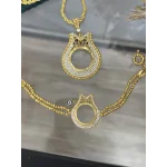 22 Ayar Lale Model Yarimlik Kolye-Bileklik