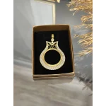 22 Ayar Tam Altınlık Lale Kolye Ucu