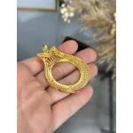 22 Ayar Tam Altınlık Lale Kolye Ucu