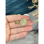 Dondurmalı Çelik Çocuk Küpesi