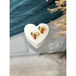 Kirazlı Çelik Çocuk Küpesi