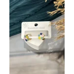 Renkli Papataya Çelik Çocuk Küpesi