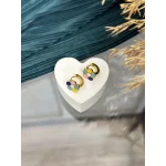 Renkli Papataya Çelik Çocuk Küpesi