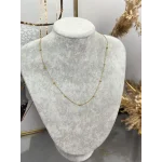 Çelik Topçuklu Zarif Kolye (40+5 cm )