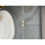 XP Gold Renk Çocuk Künyesi (15.4+2 cm uzatma )