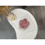 Üç Boyutlu Pembe Gül Broş