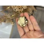 Üç Boyutlu Pembe Gül Broş