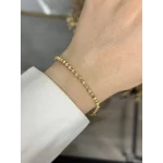 XP Gold Dorikali Kumlu Bileklik (19.5 cm)