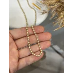 XP Gold Dorikalı Kumlu Kolye (49 cm)