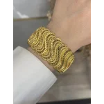 22 Ayar Telkari Genis Kelepçe ( 20 cm)